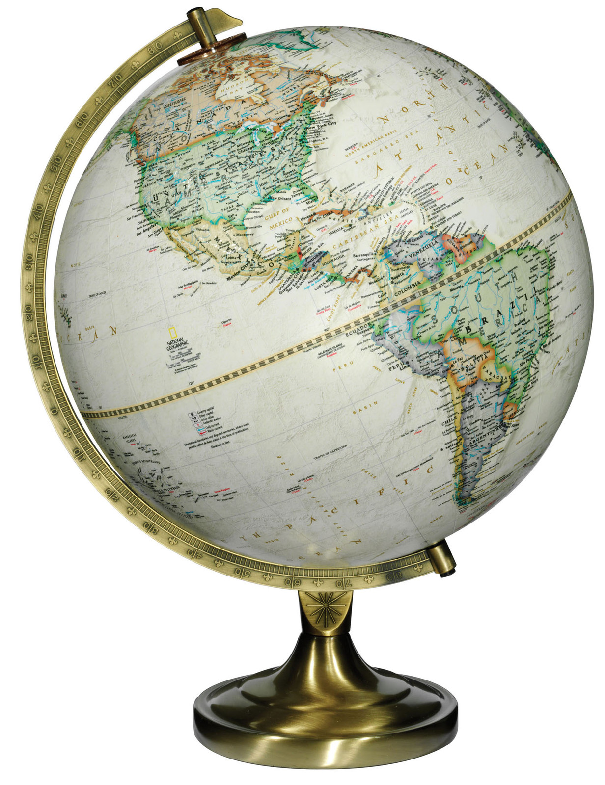 National Geographic Grosvenor 12 Inch Desktop World Globe