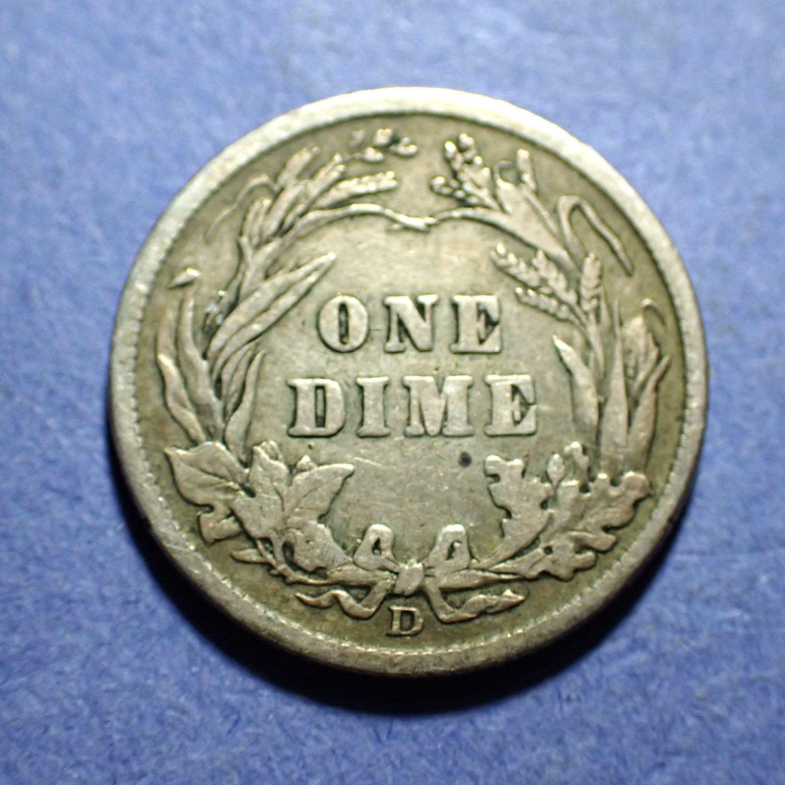 1912-D Barber Dime Ch. VF
