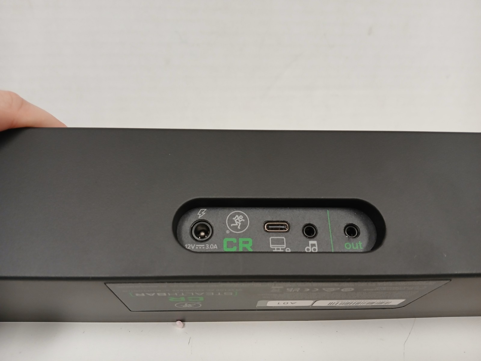 Mackie CR StealthBar Desktop PC Soundbar with Bluetooth