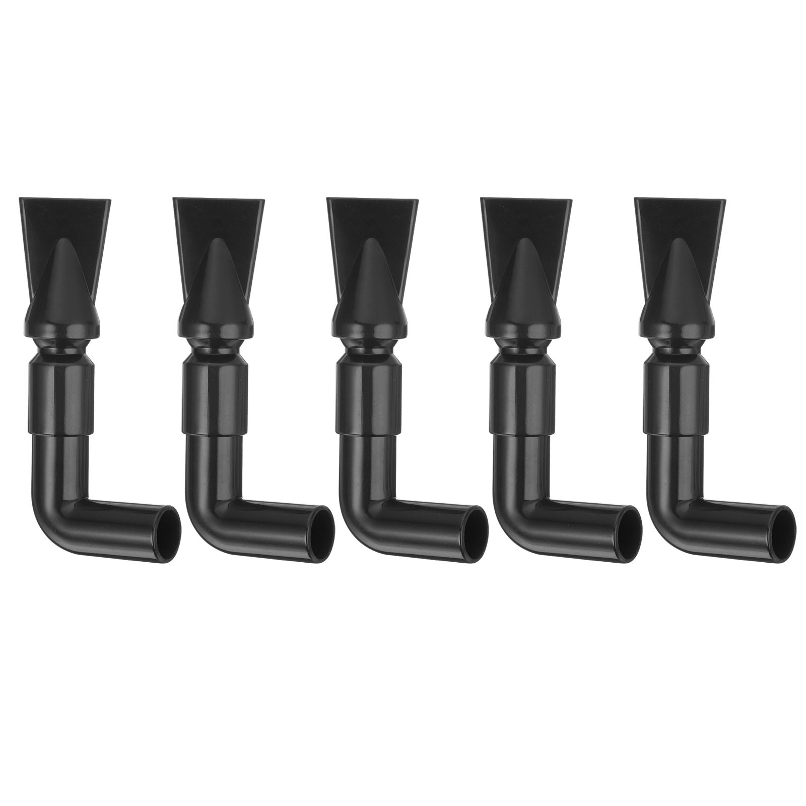 5Pcs 360°Aquarium Pump Nozzle for Aquariums Fish Tanks, Plastic, 19mm/0.75" OD