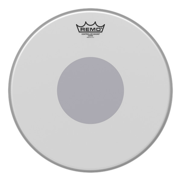 Remo Controlled Sound 12" Coated Black Dot Batter Drum Head