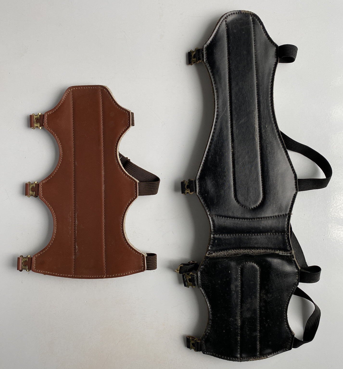 Vintage Leather Armguards for Traditional & Recurve Bows Bear Howatt Pearson