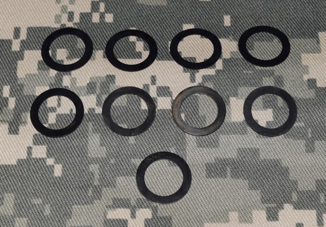 1/2x28 Shim Barrel Muzzle Brake Alignment Kit 5.56/223 Black! Made in USA 2995