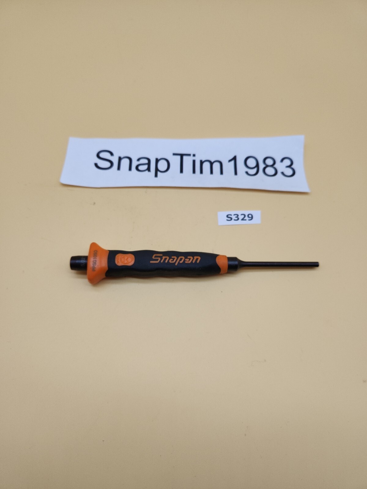 Snap-on Tools  Soft Grip 5/32" Pin Punch PPSG105O  ORANGE