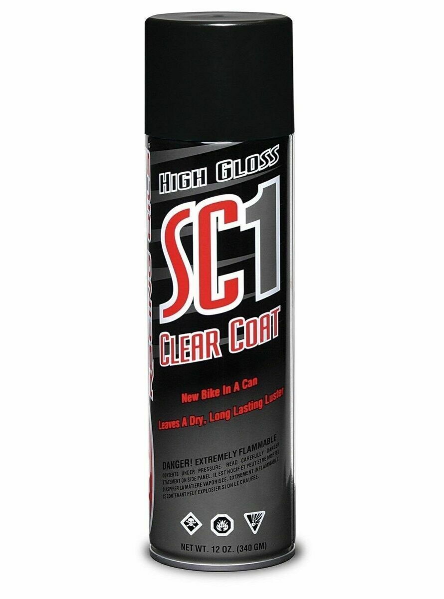 Maxima Racing Oils SC1 Clear Coat Silicone Spray 78920 6 Pack 17.2 oz Cans Case