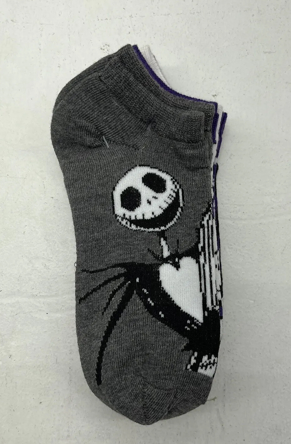 Disney Nightmare Before Christmas Ankle Socks 5 Pairs Size 4-10 NEW
