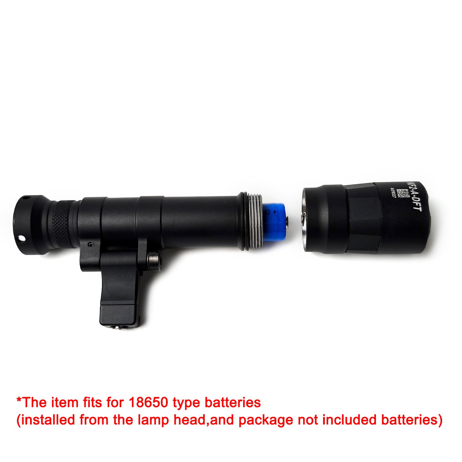 M640DFT Pro LED Weapon Light For Picatinny Rail Mounted + Dual Function Tailcap