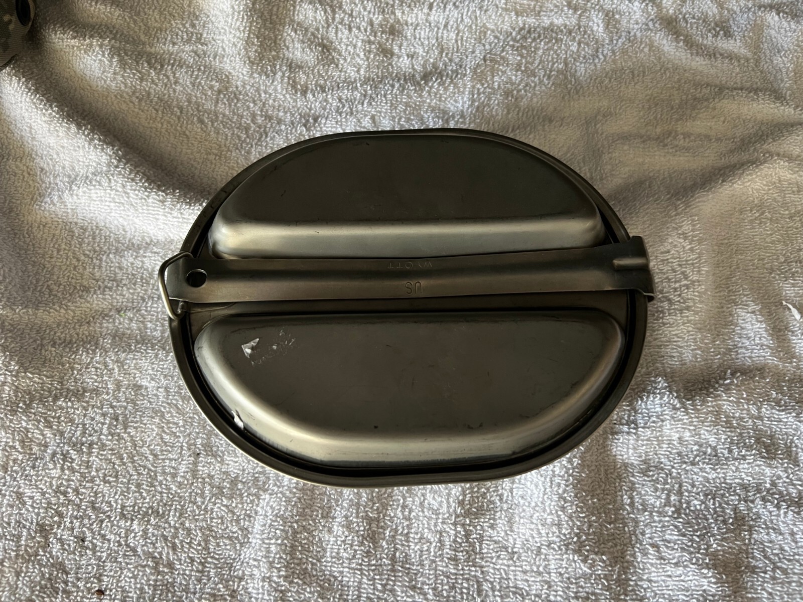 Primo condition Vintage Wyott Vietnam Era Military Mess Kit Stainless St