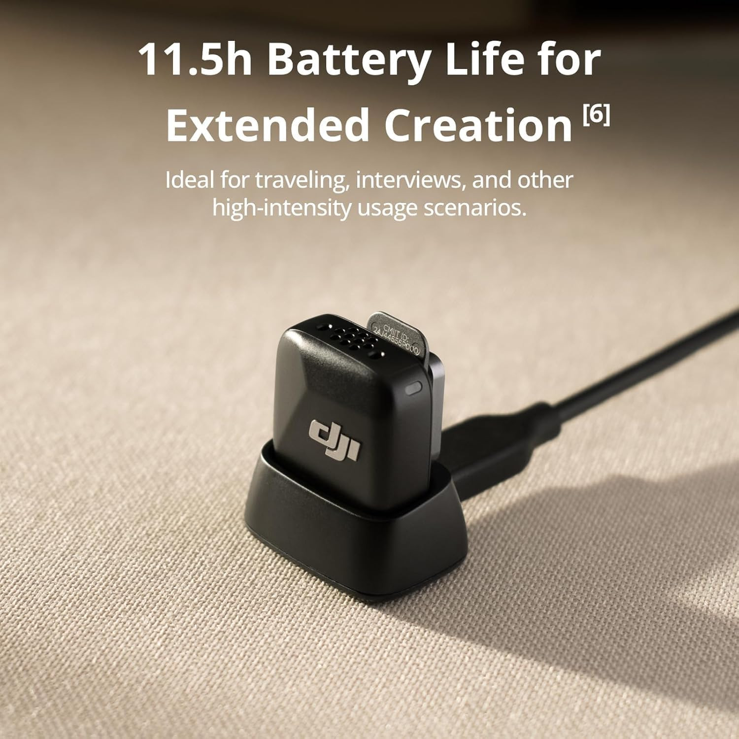 Mic Mini (2 TX + 1 Mobile RX), Wireless Lavalier Microphone for Iphone 17/16/15