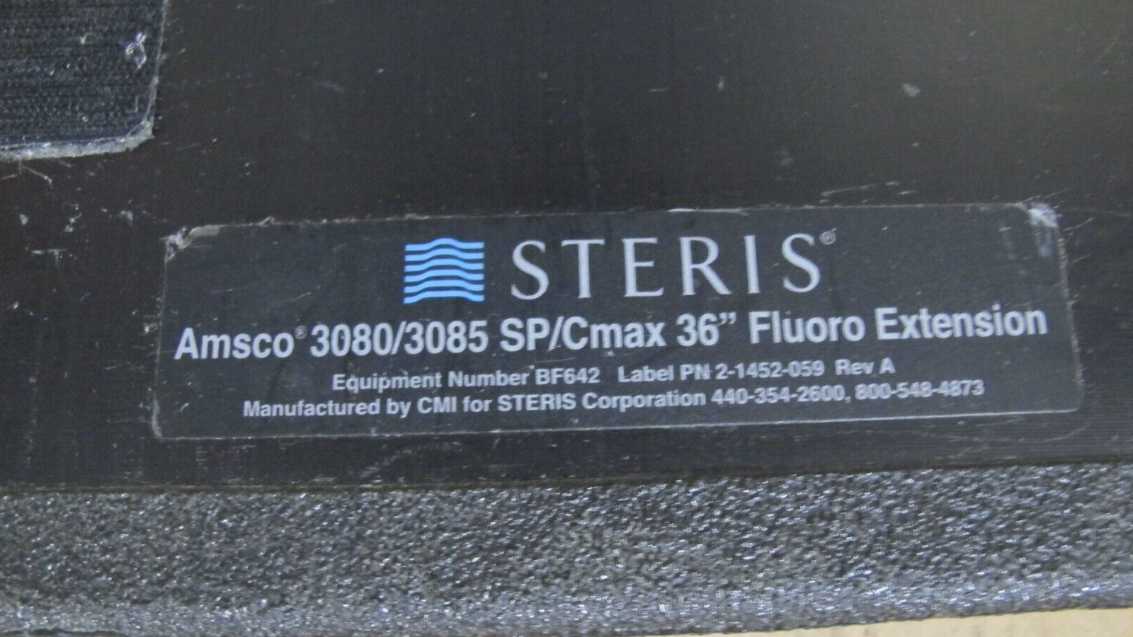 Steris CMAX Surgical OR Table with Hand Control and Imaging Flouro Extension