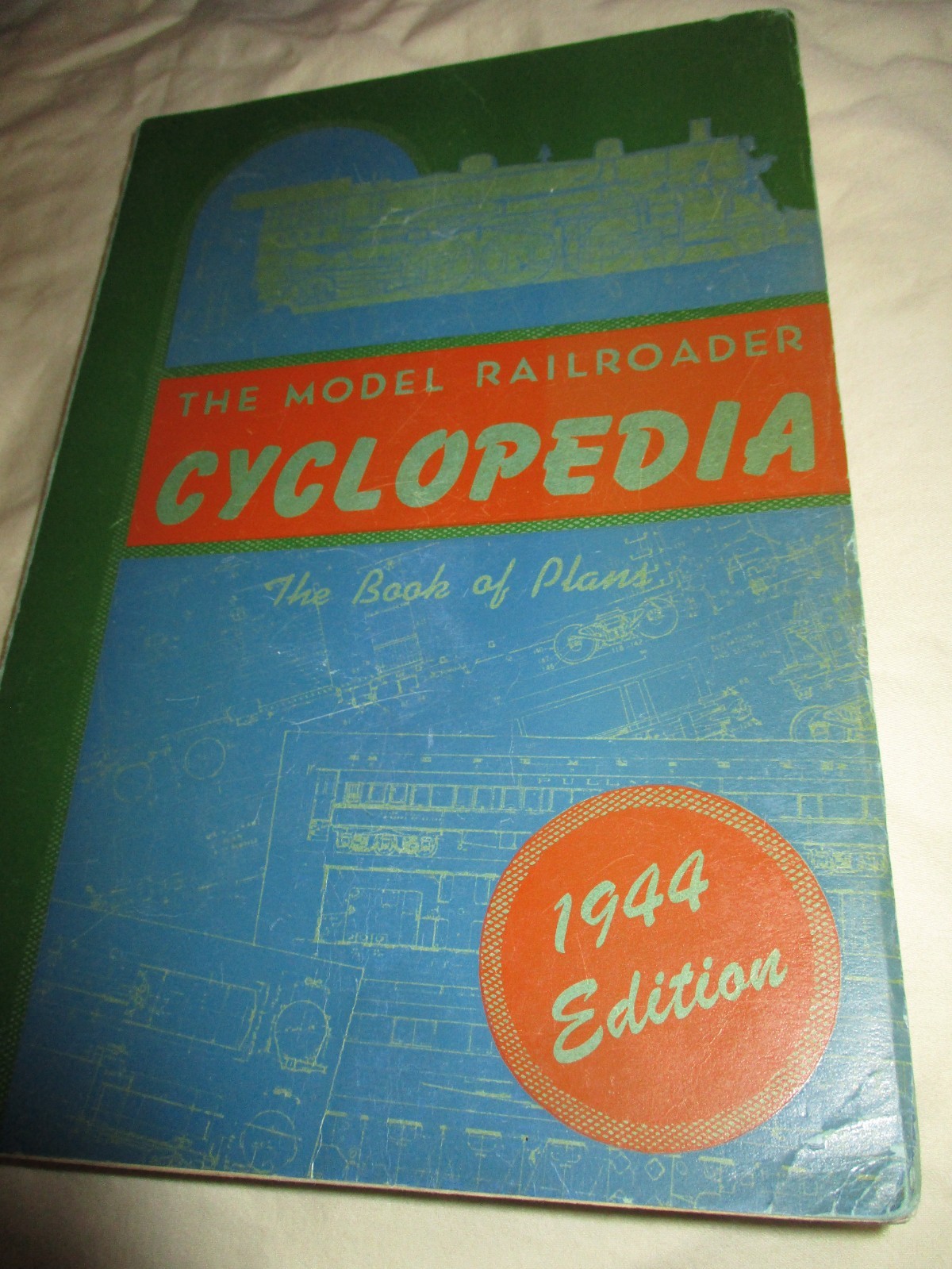 Model Railroader Cyclopedia 1944 Edition Railroad Equipment Prototype Plans Book