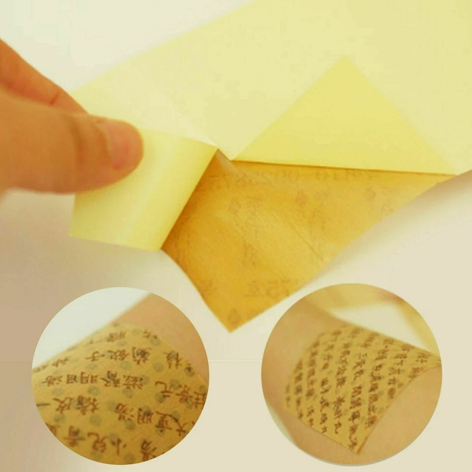 Hanil Korean Glu Red Ginseng Patch / Pain Relief Pad 100 Sheets / Tracking