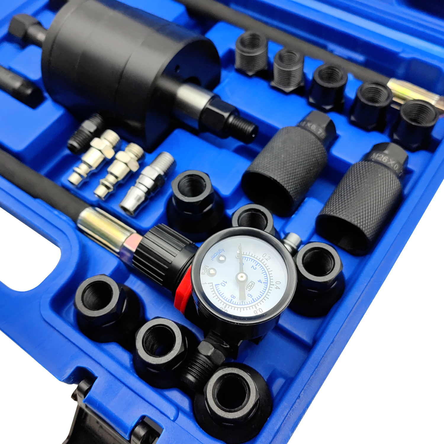 Air Pneumatic Vibration Injector Puller Remover Tool Set Remove Seized Injectors
