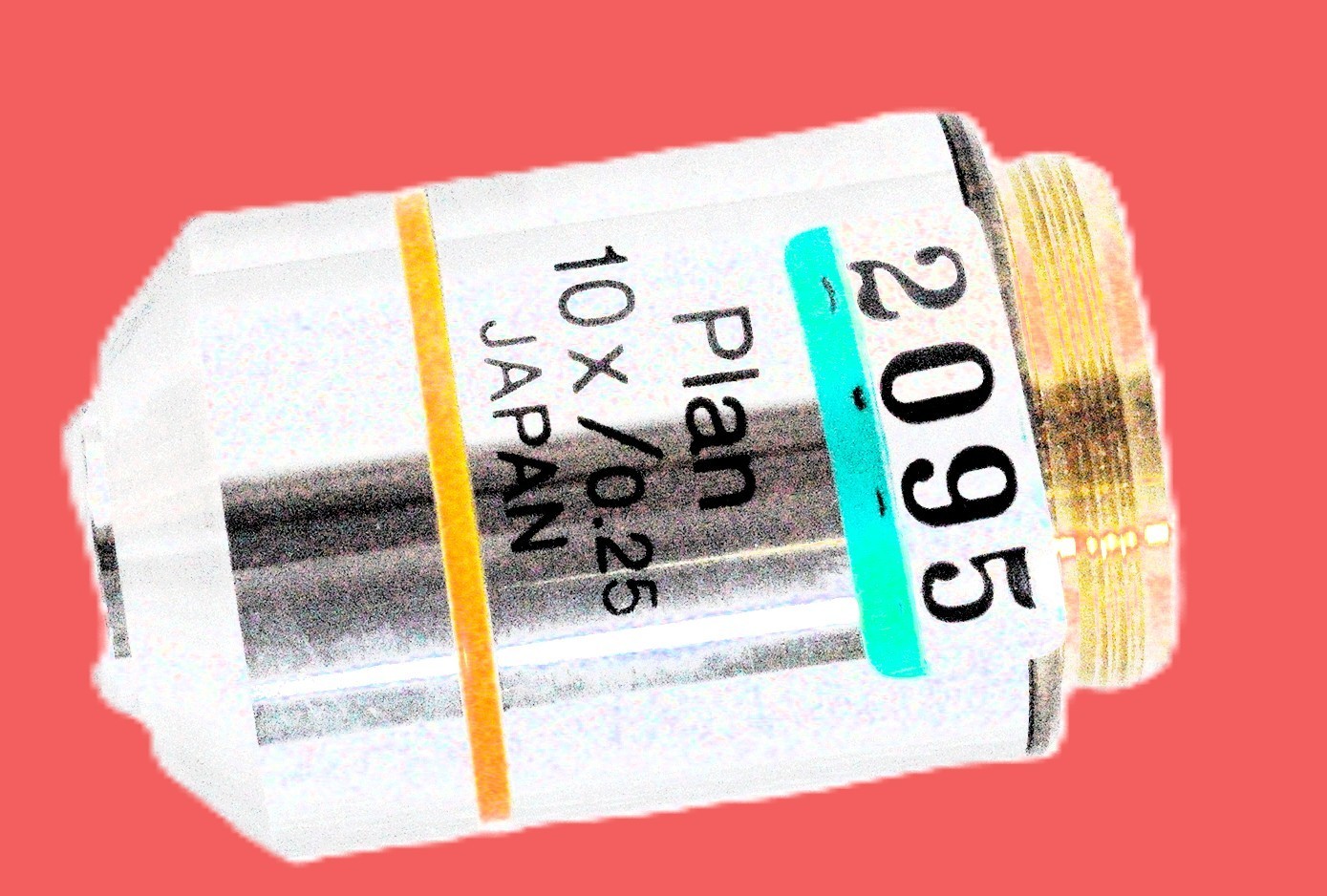 Olympus Plan 10X/0.25 ∞/- Objective