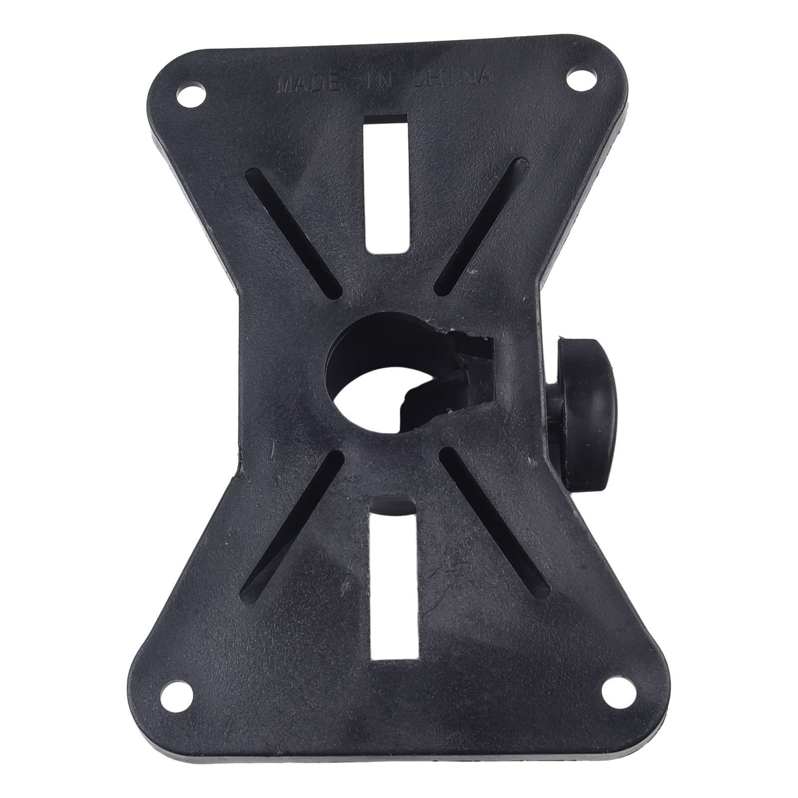 Rotatable 35mm plastic Mount Tripod Pole DJ Speaker Stand Adapter Top Cap Tray
