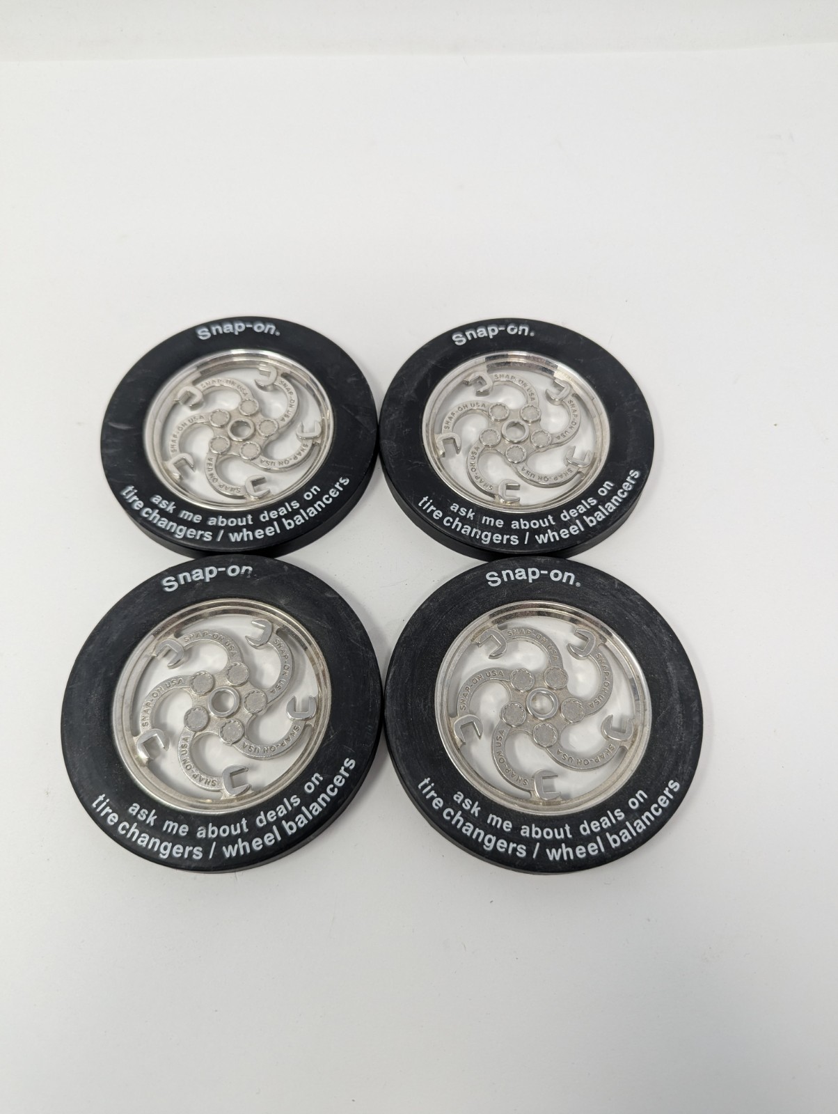 Snap-On Tools - Tire Coasters - Set of 4