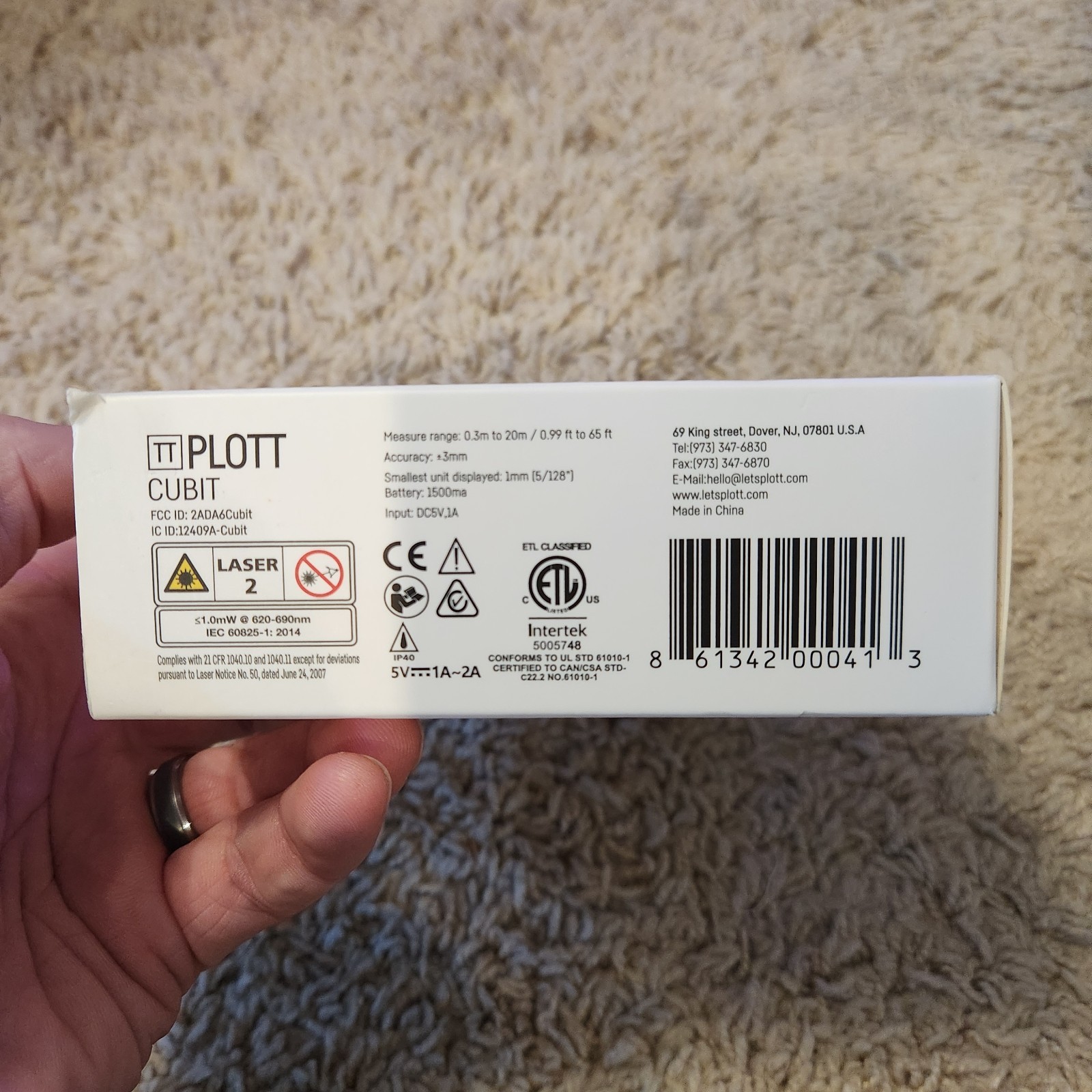 New (sealed) Plott Cubit