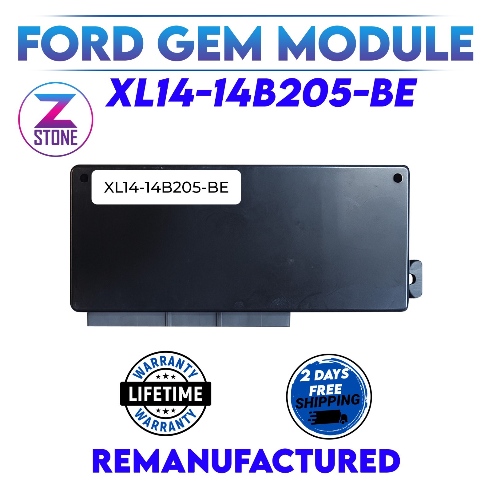 Rebuilt Ford GEM Module XL14-14B205-BE Plug N Play