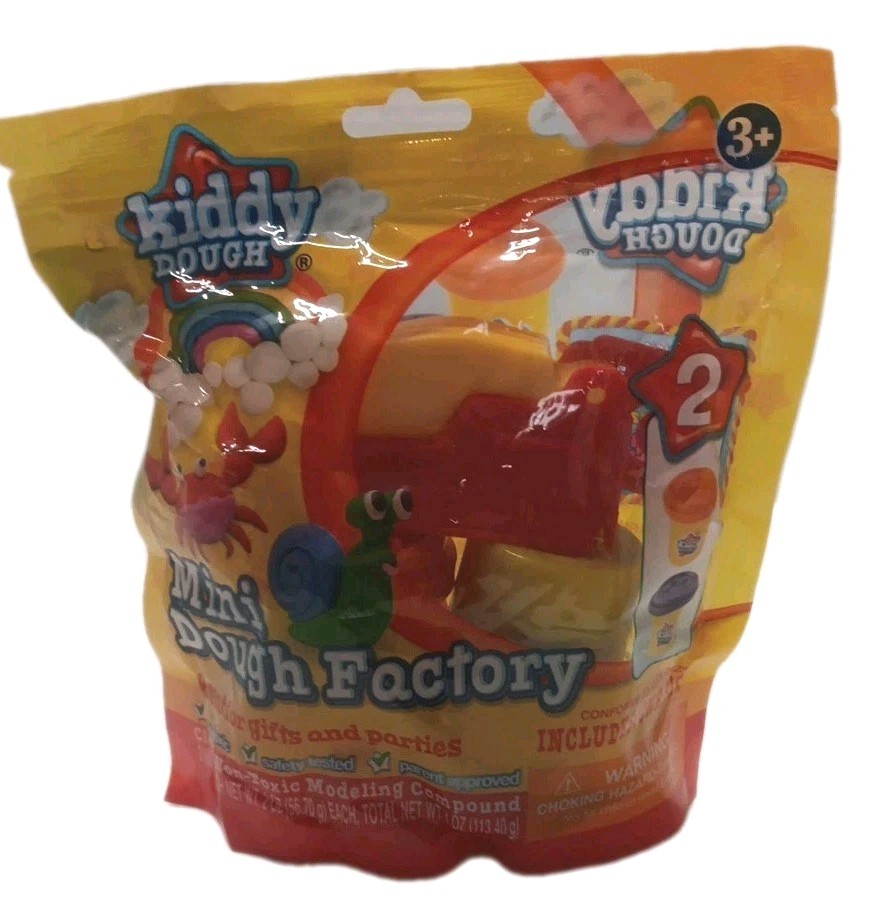 Kiddy Dough Mini Dough Factory Ages 3+ Non-Toxic