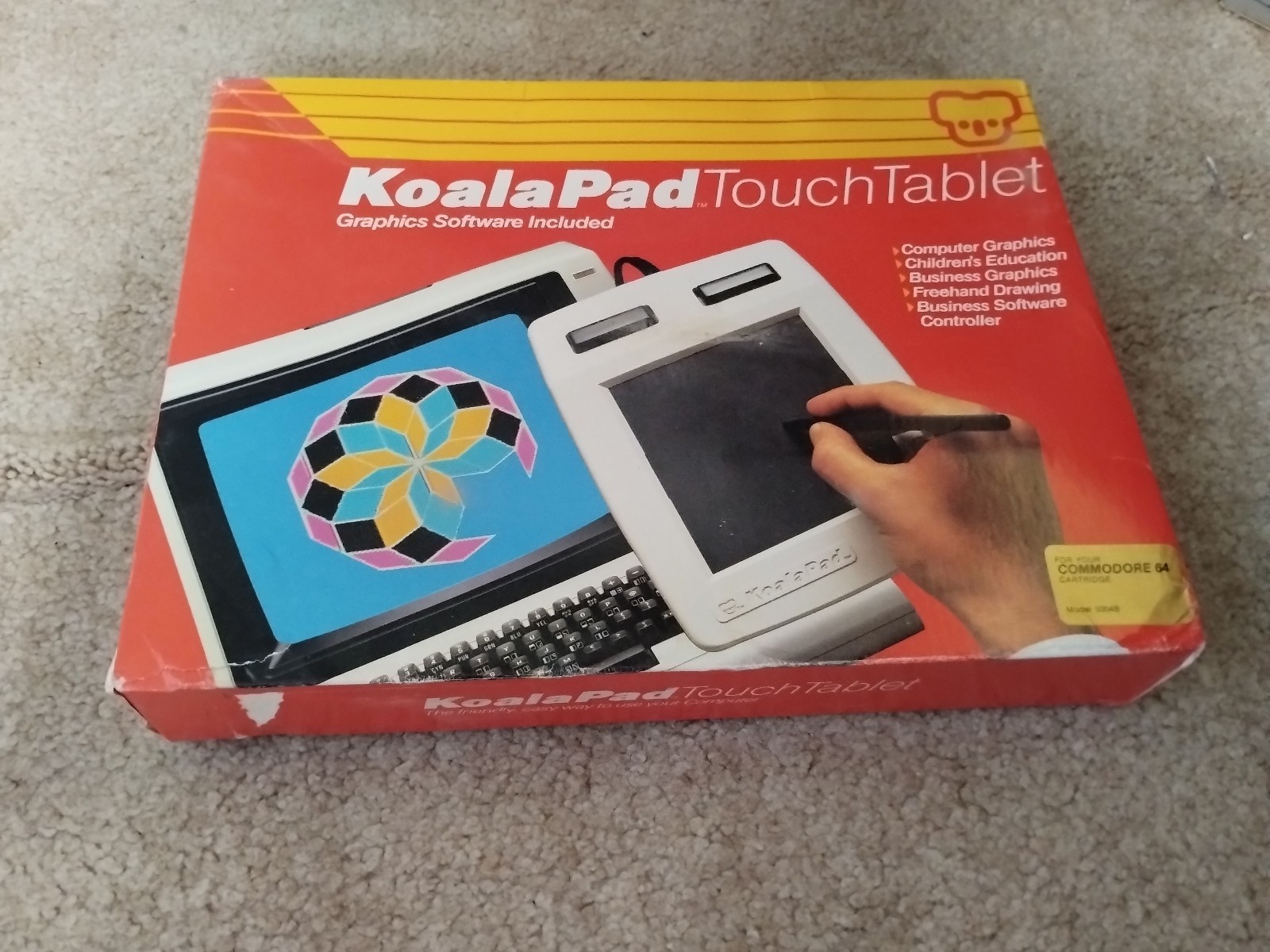 Koalaware KoalaPad + Koala Painter; seemingly unused; works!