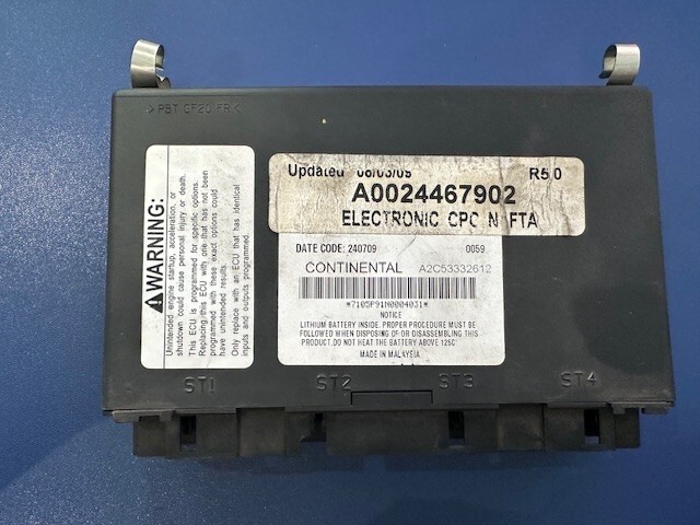 Freightliner Cascadia Continental CPC Chassis Control Module, A0024467902