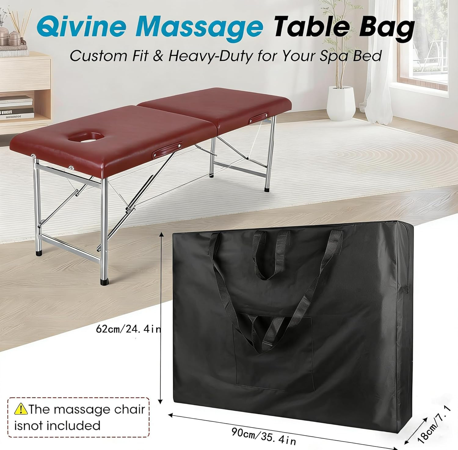 Massage Tables Bag, Portable Massage Table Lightweight, Universal Massage Table