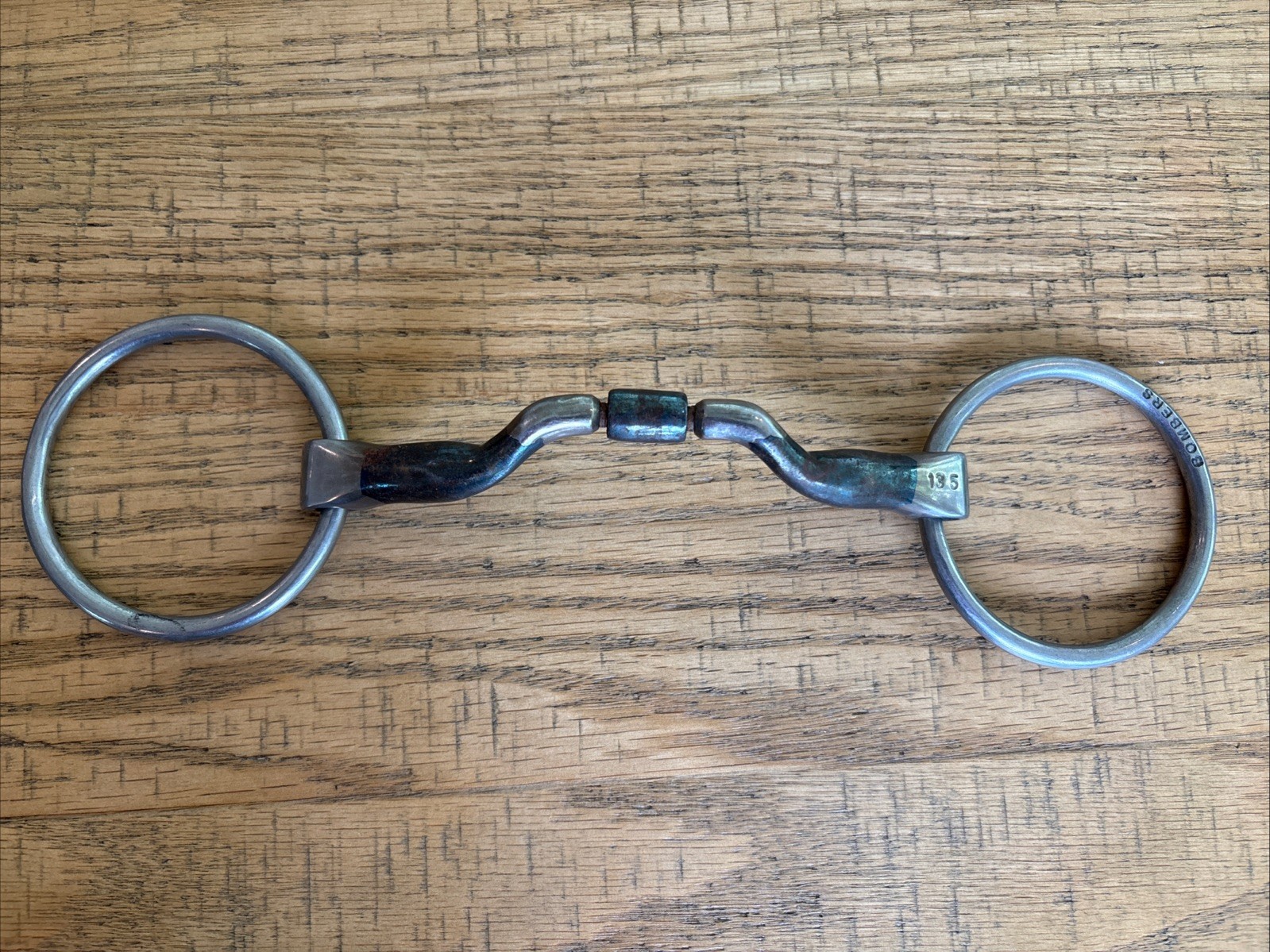 Bombers Ported Barrel Loose Ring Snaffle Bit 135 mm, 5 1/4”