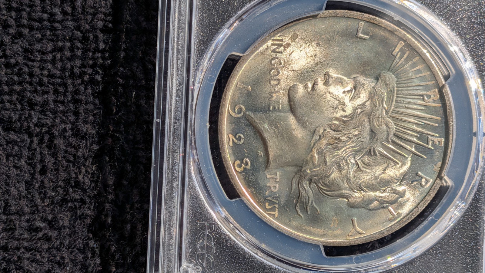 1923 PCGS MS64+ Peace Silver Dollar