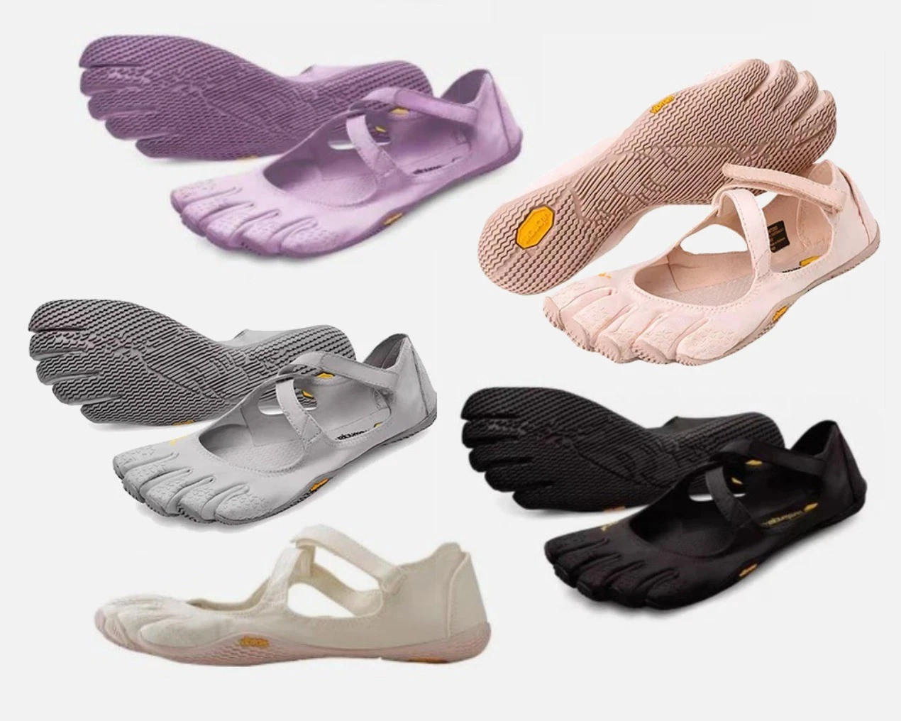 New Vibram FiveFingers Yoga Shoes Women's V-Soul Sneaker Dance Shoes Size 6-8