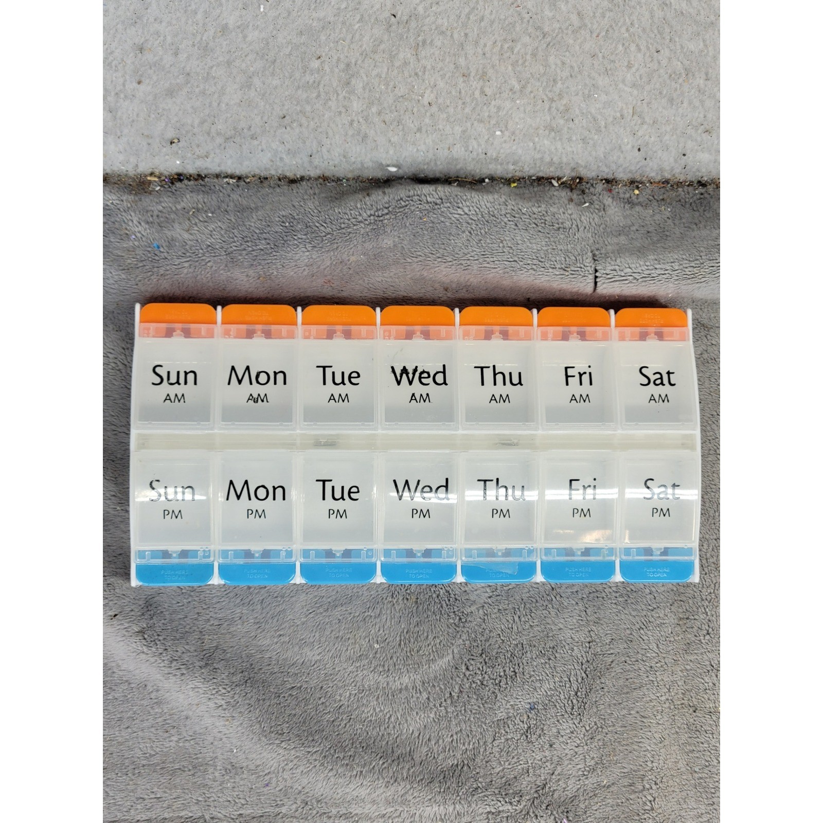 Apothecary Products 7 Day AM PM Push Button Pill Organizer XL Minneapolis MN