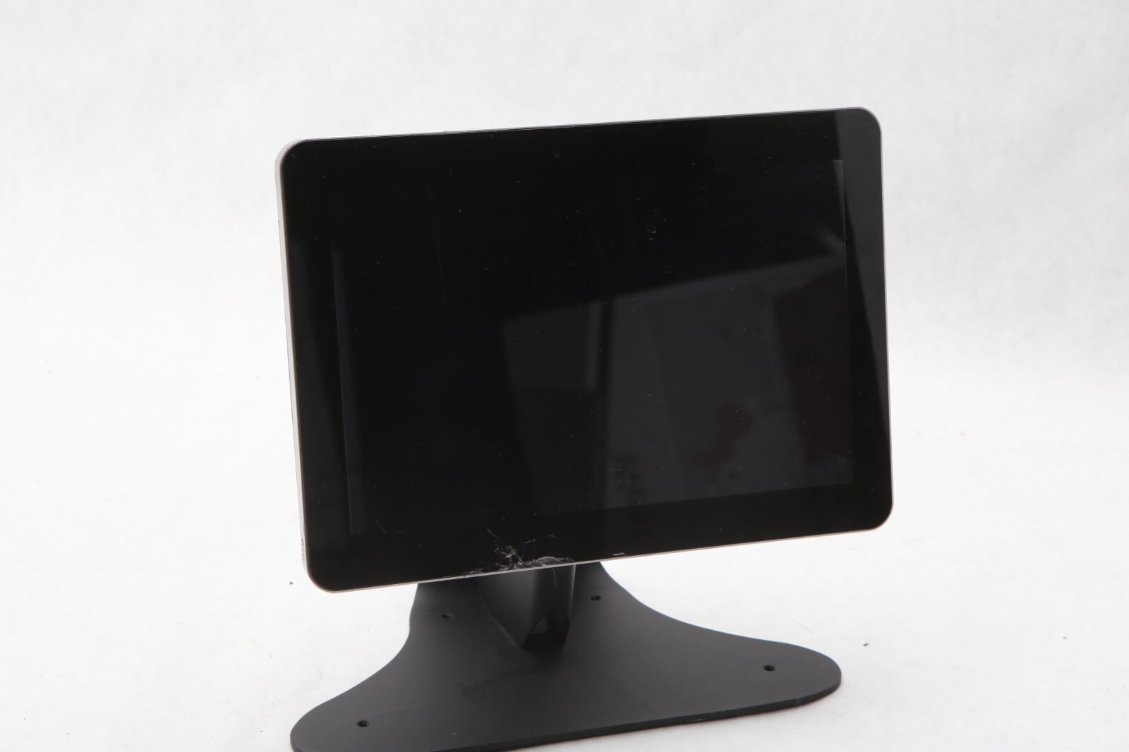 10" ELO Toast POS Black Card Reader Monitor GLASS CRACK READ - L13