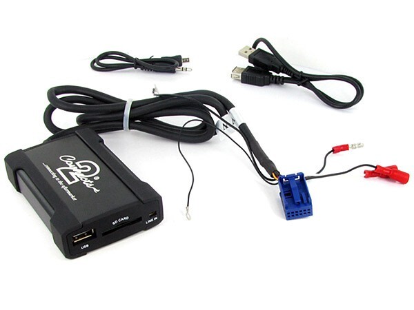 VW Passat USB adapter interface CTAVGUSB009 AUX SD input MP3 jack 2004 onwards s