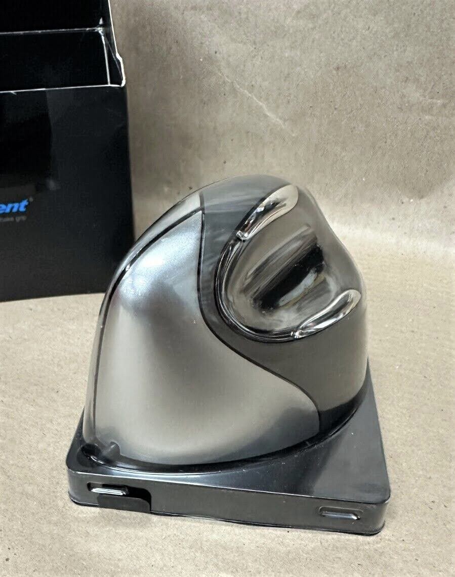 Evoluent VM4R 2600 DPI Ergonomic Vertical Mouse - Gray