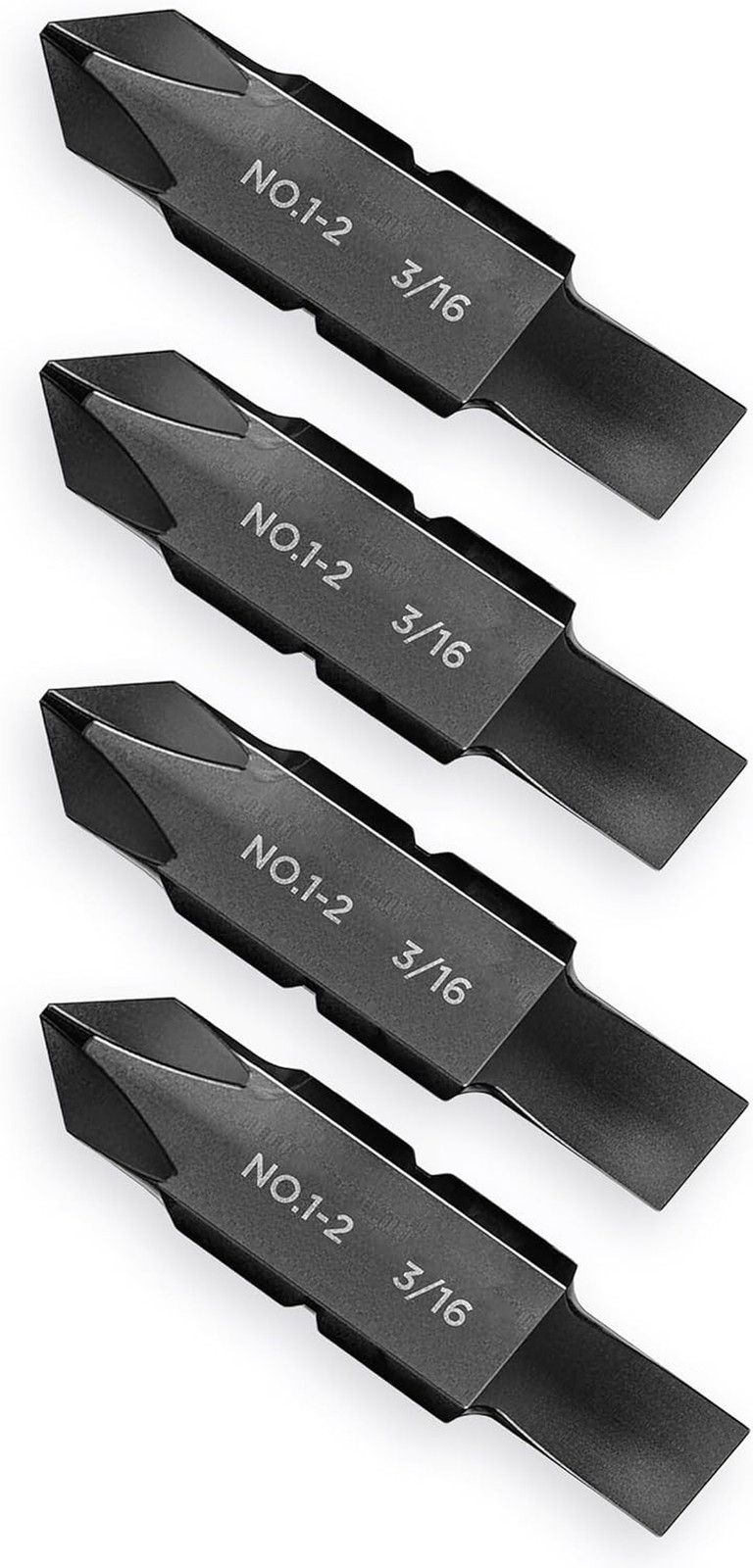 4-Pack Replacement Screwdriver Bits, Designed for Leatherman Multi-Tools, Philli