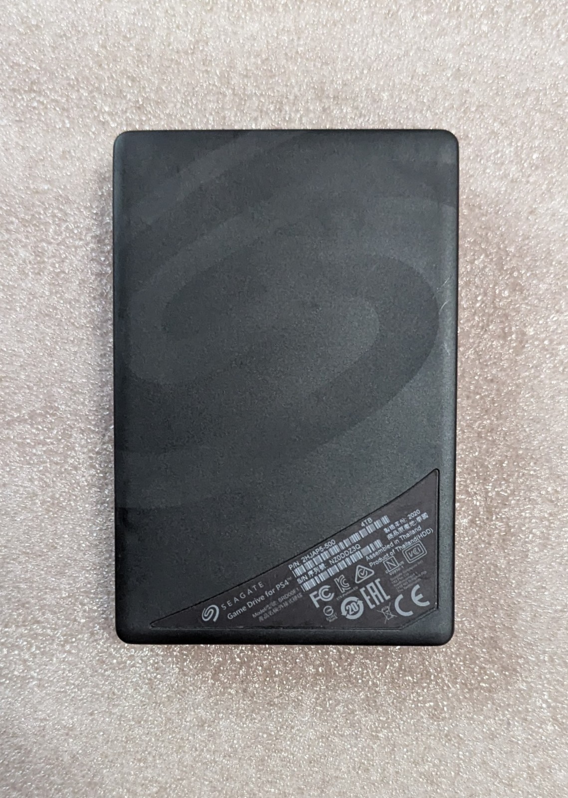 Seagate External Gaming Drive 4TB eSATA III 6Gbps HDD 2HJAP5-500 For PS4
