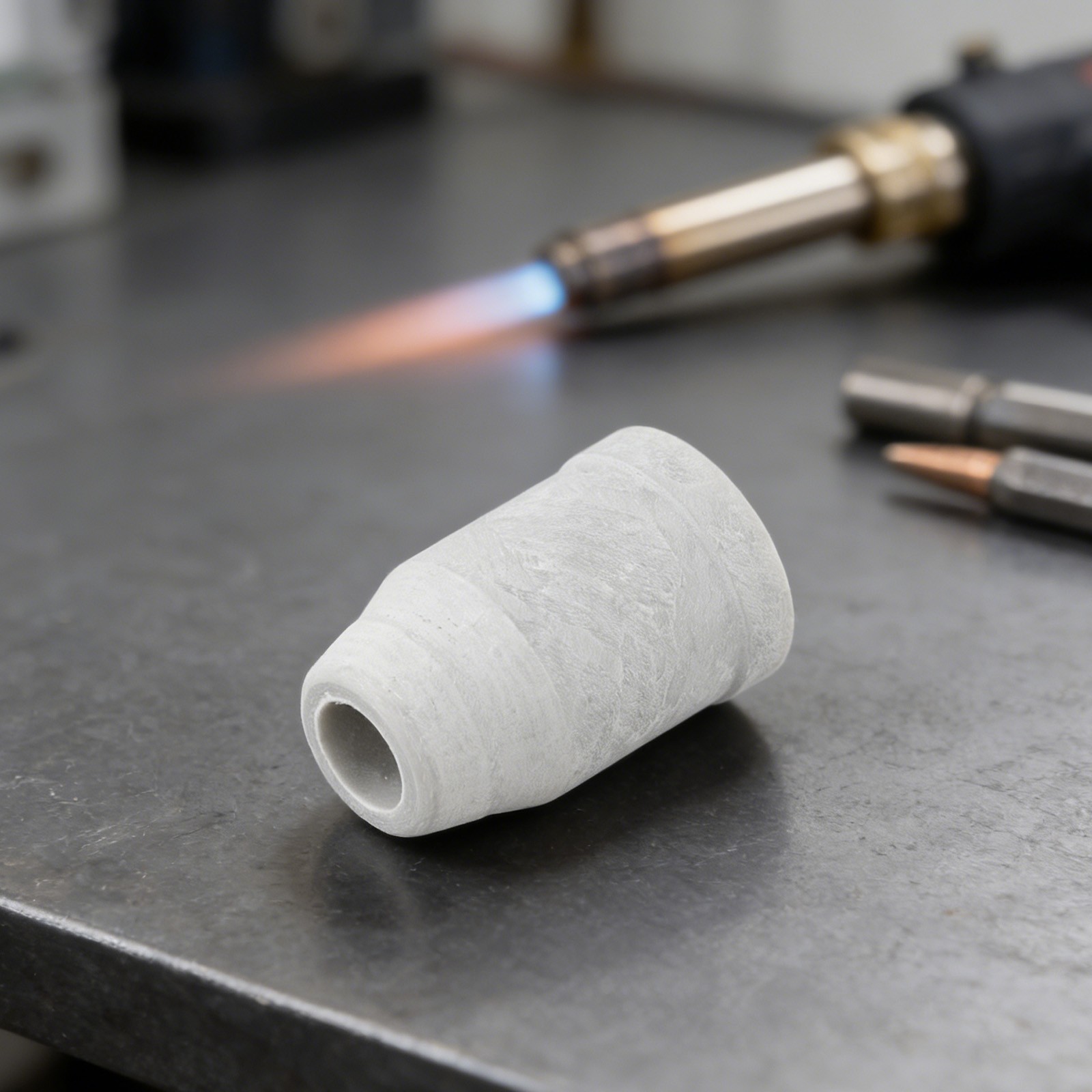60501 Retaining Cap Fixed Cap For Plasma Compatible With PT100 Copper Material
