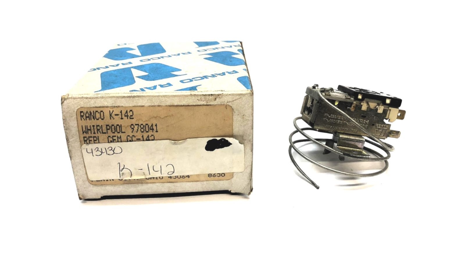 Ranco Cold Control K-142-70 (K-142) (GC-142) (978041) NOS