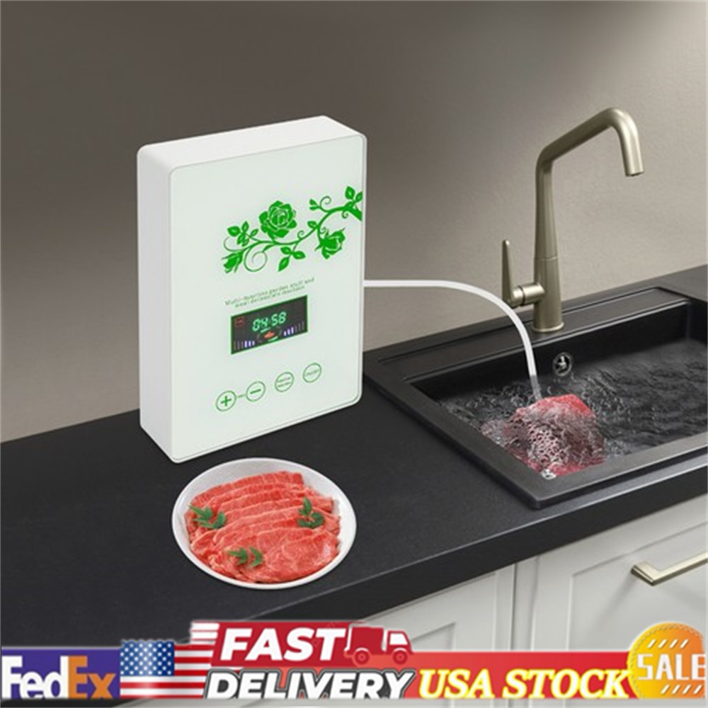 600mg/h Food Vegetable Sterilizer Ozone Generator Ozonator Air Purifier Water