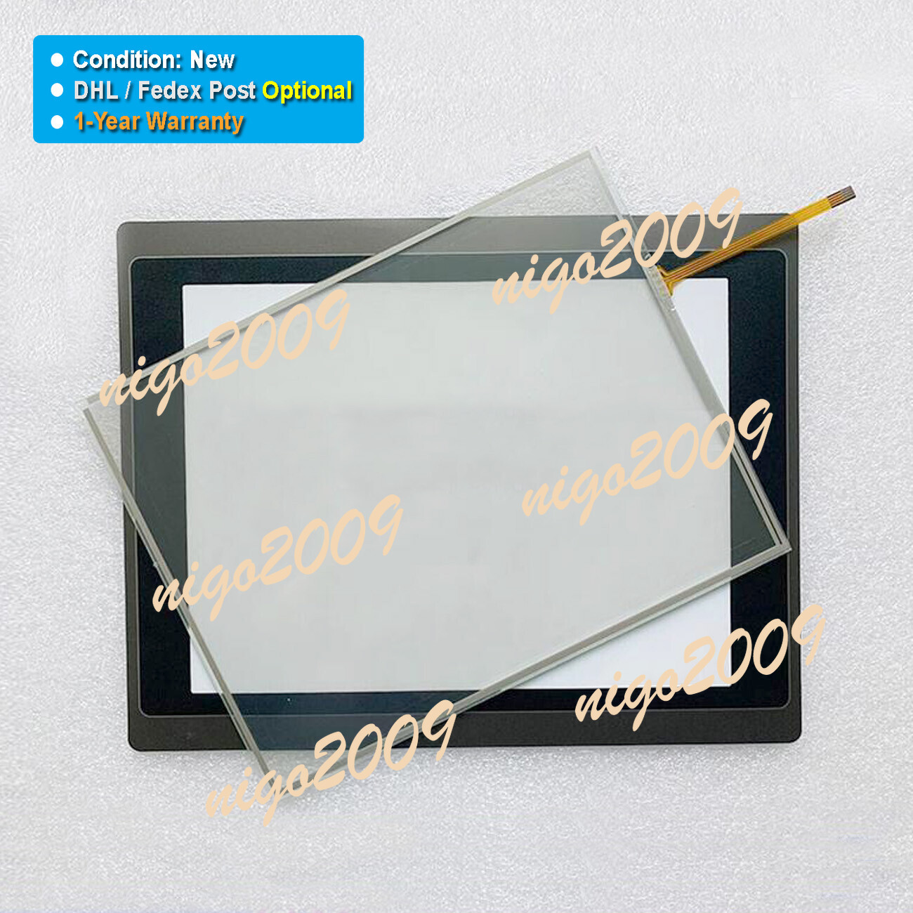 Touch Screen Film Fit for ASK Human Machine Interface AST-104FHS 1-Year Warranty