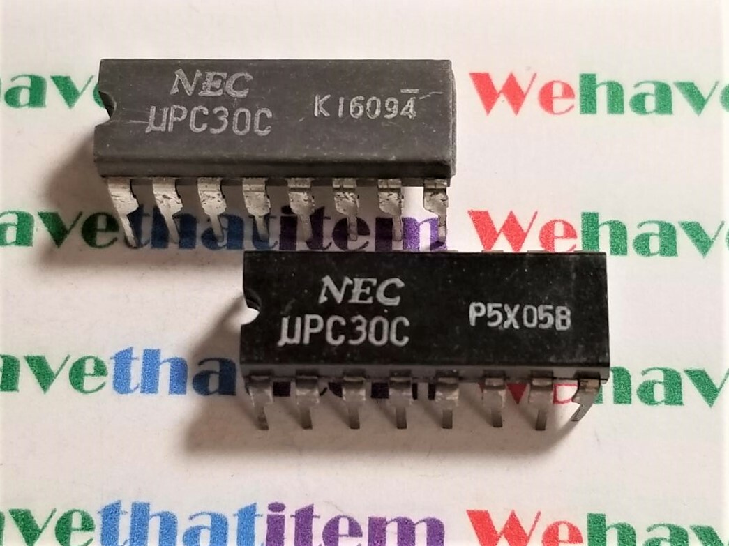 UPC30C/ IC / CROSSES TO ECG1049, NTE1049 / DIP / 2 PIECES /  (qzty)
