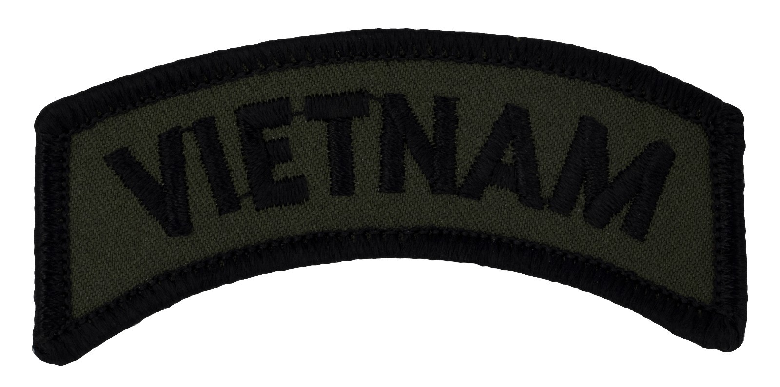 Vietnam OD Subdued Tab (374) 3" x 1 1/2" Embroidered Patch 19759