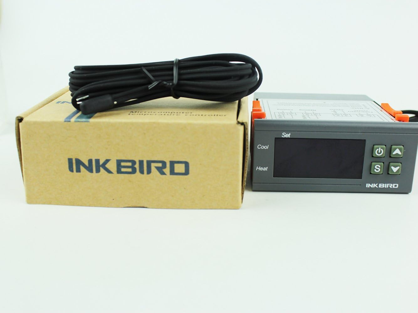 Inkbird Dual Stage DV 12V Digital Temperature Controller Fahrenheit Thermostat H