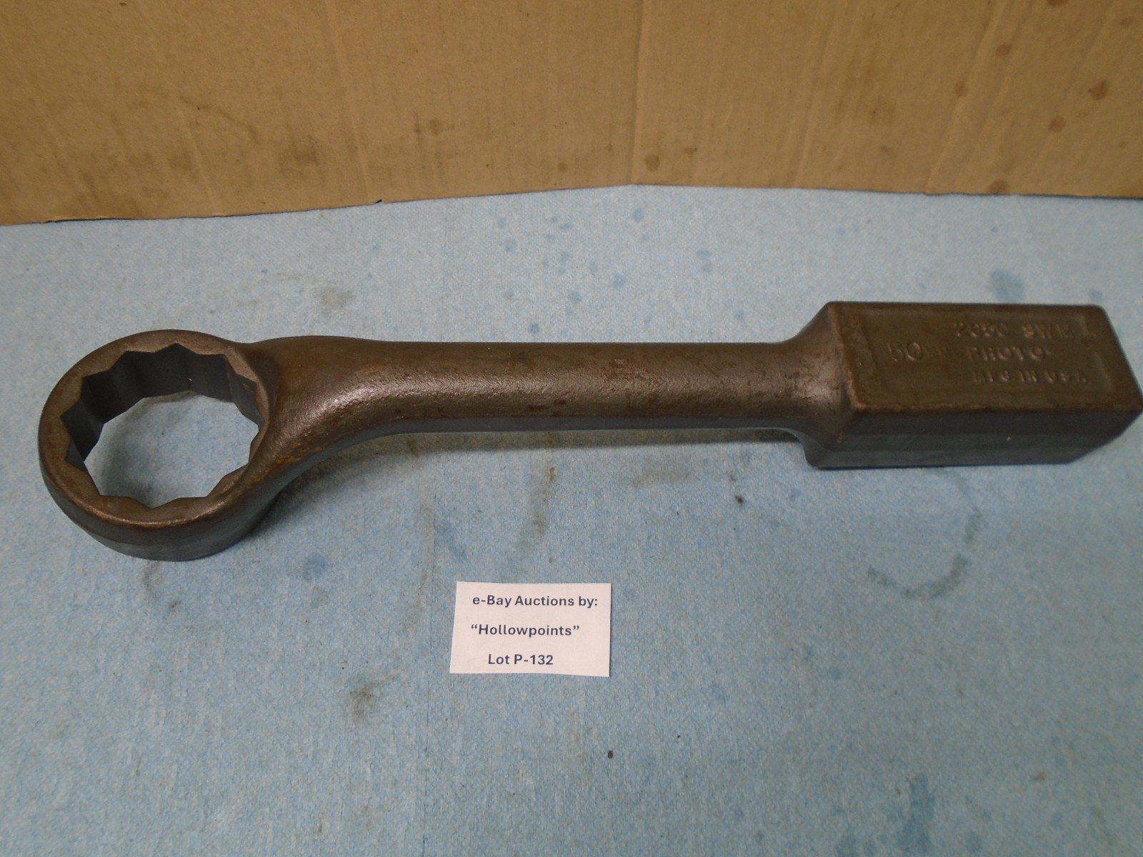 Proto 2650SWM USA 50MM Metric Striking Slugging Wrench HD Offset Handle 12Pt 132