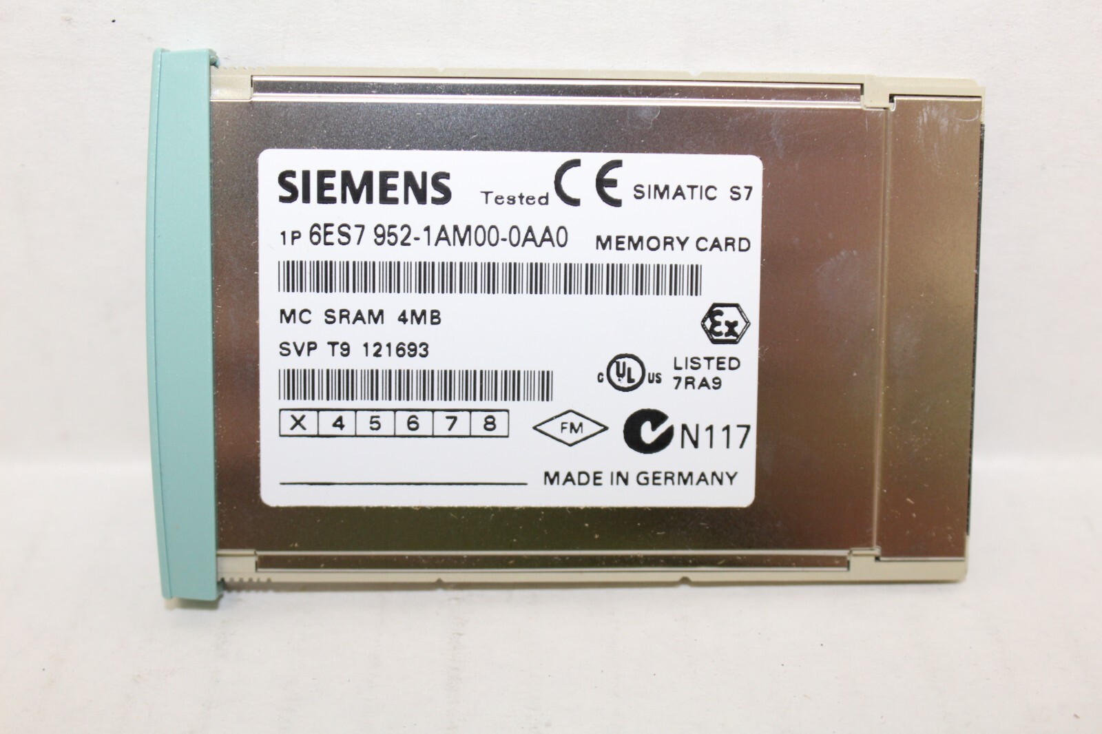 SIEMENS SIMATIC S7 4MB MEMORY CARD NEW IN BOX
