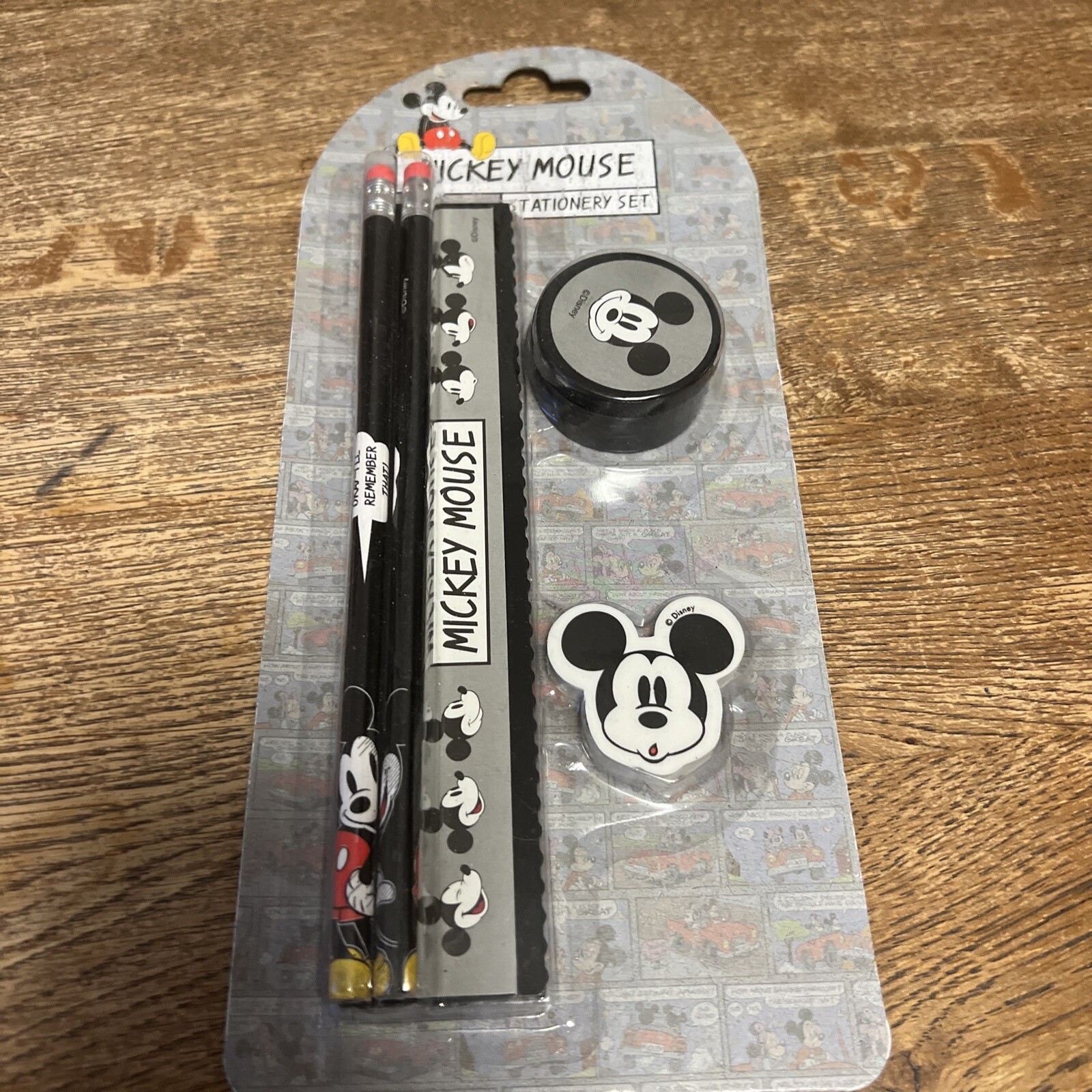 Micky Mouse Note Book Stationary Set