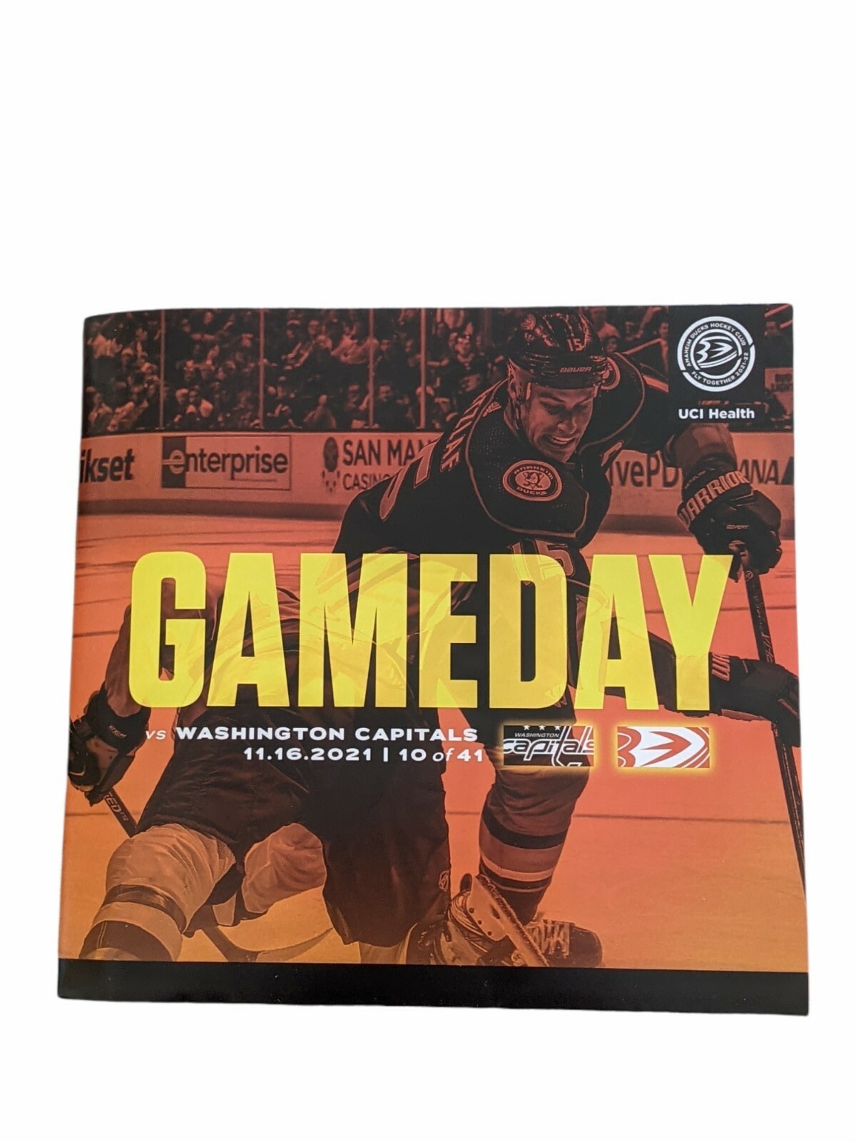Anaheim Ducks v Washington Capitals GameDay Program -  Ryan Getzlaf 1000 Point