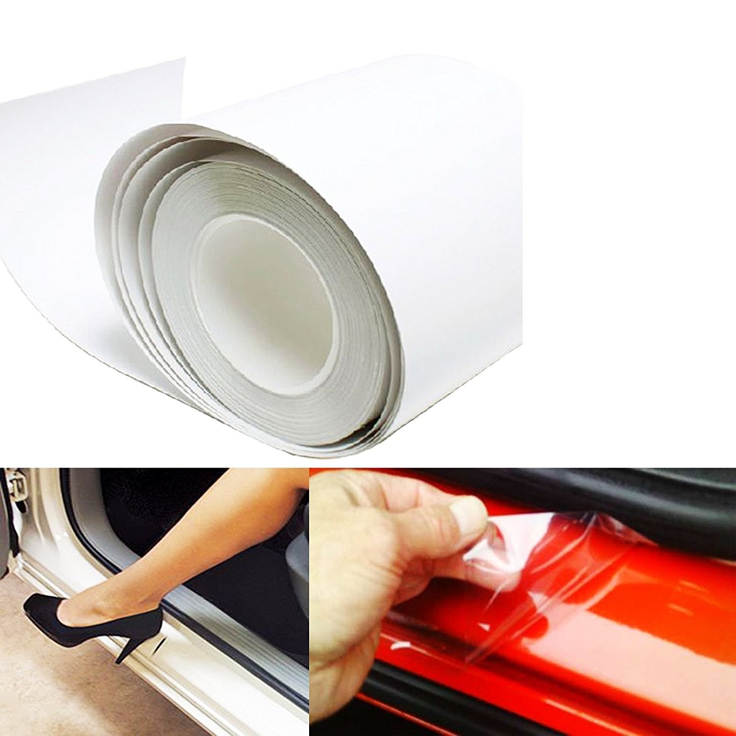 x xotic tech Door Sill Guard Protection Film Vinyl Sheet Paint 6"x60"