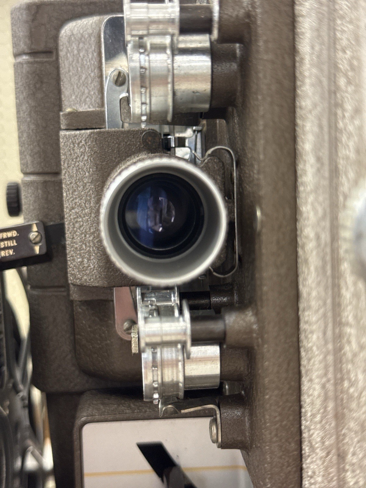 Vintage Bell & Howell 253-AX Projector Powers On Light & Motor Work