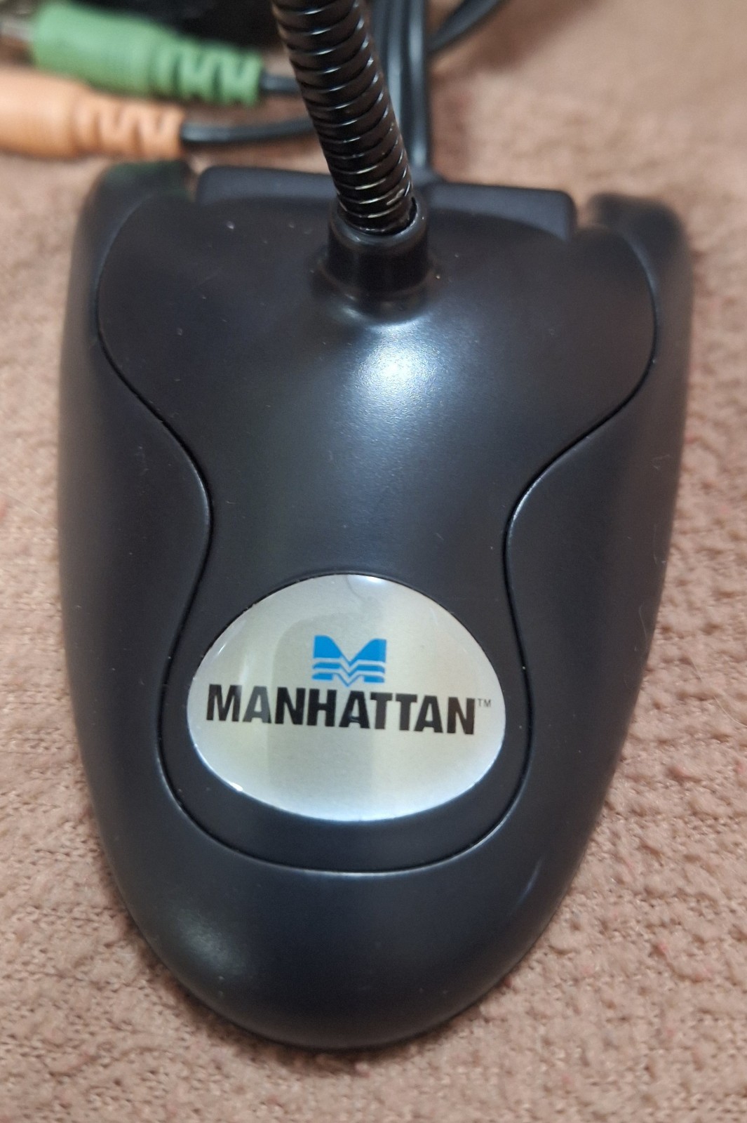 Manhattan MINI CUTE CAM 350K Pixel USB Flexible Camera, Headset,Software,Manual
