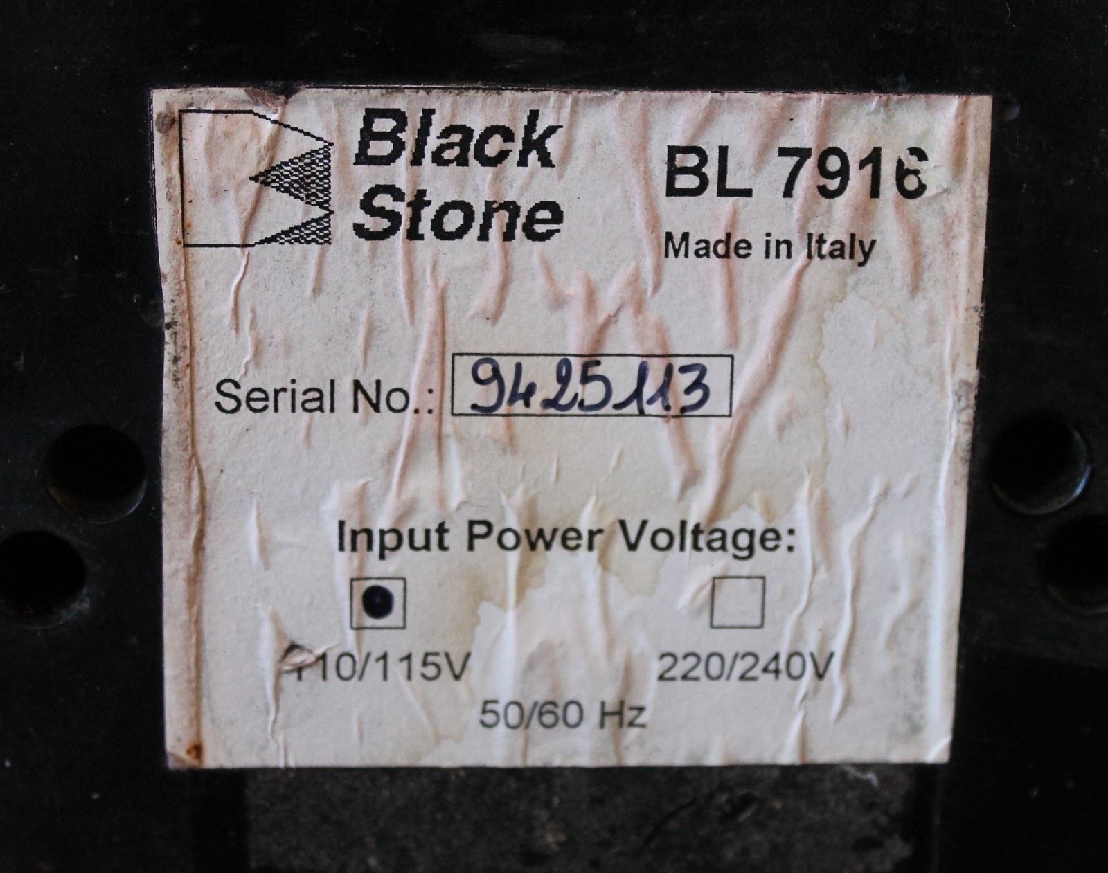 Black Stone BL7916 pH Controller and Pump